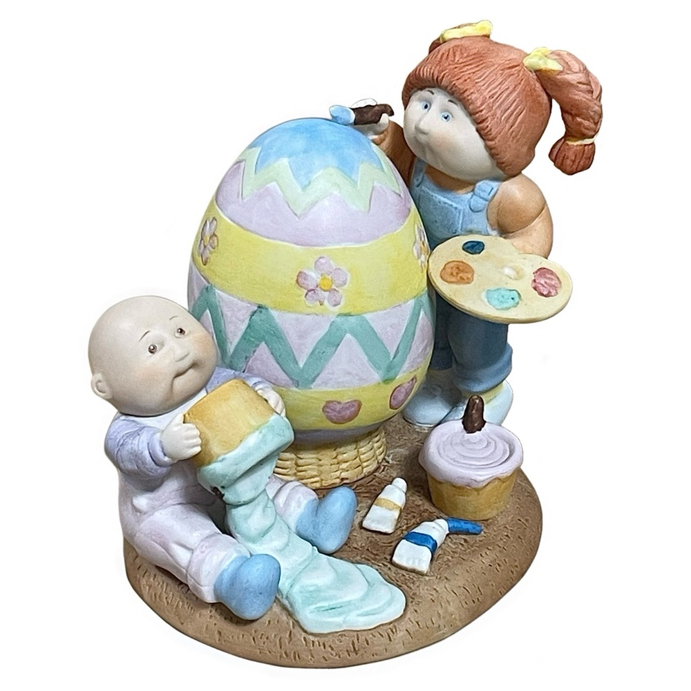 Vintage Cabbage Patch Kids Porcelain Figurine